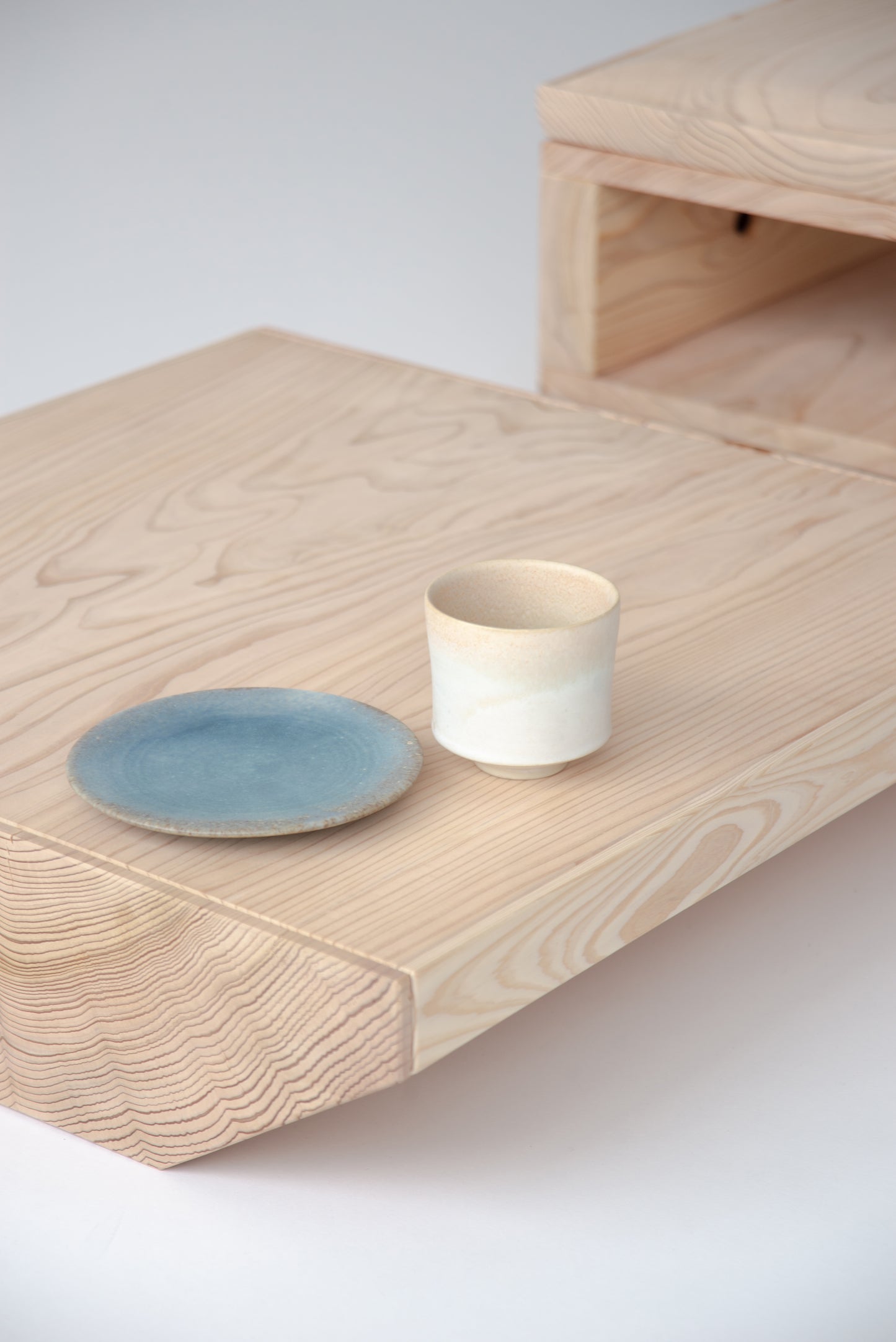 Wood Side Table