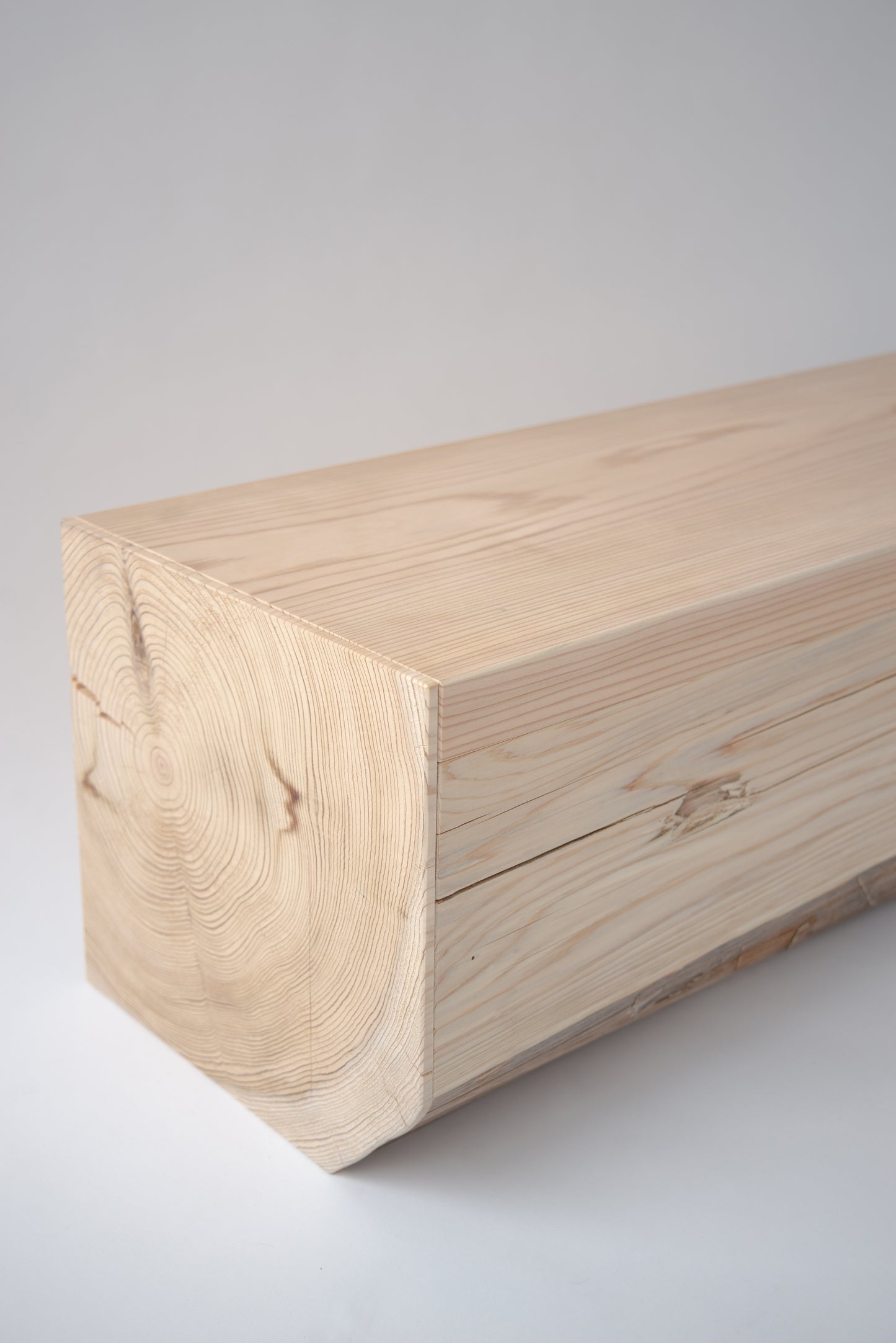 Wood Block Bench