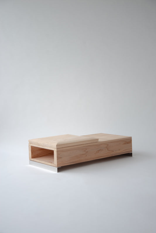 Wood Assembly Low Sofa