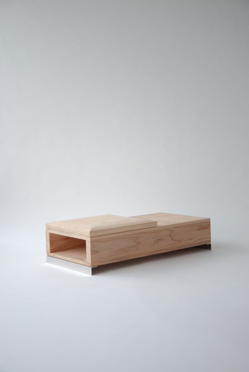 Wood Assembly Low Sofa