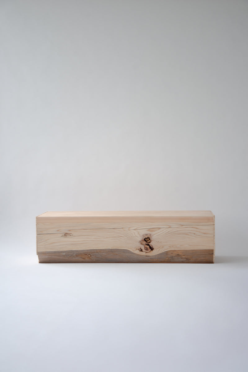 Wood Block Bench