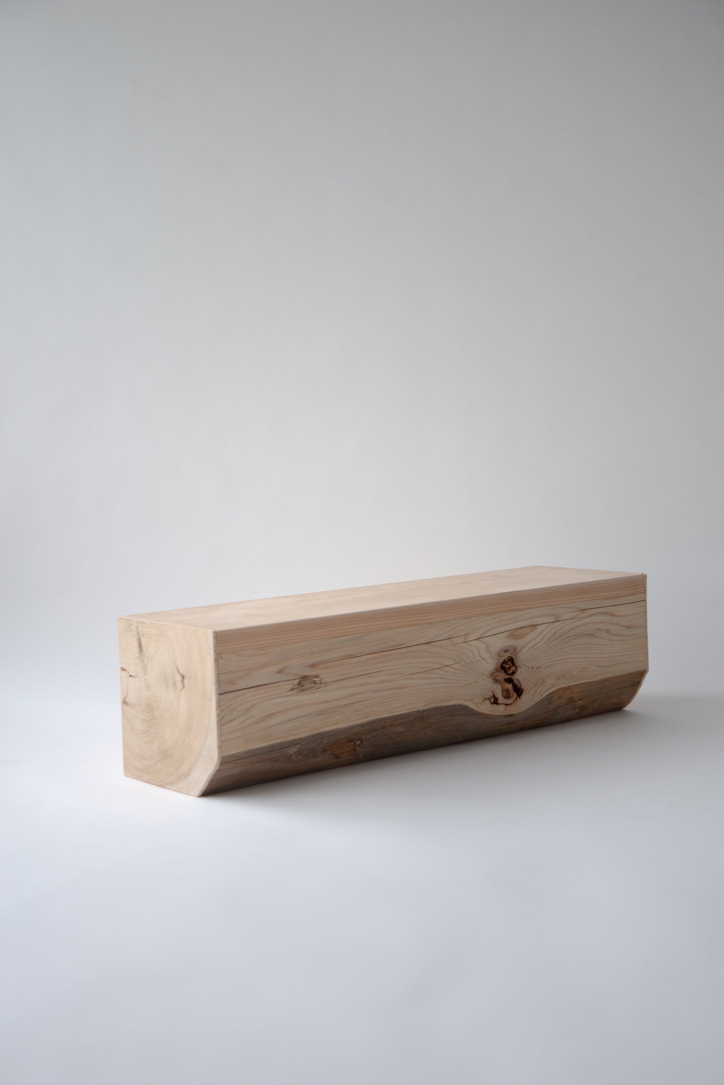 Wood Block Bench