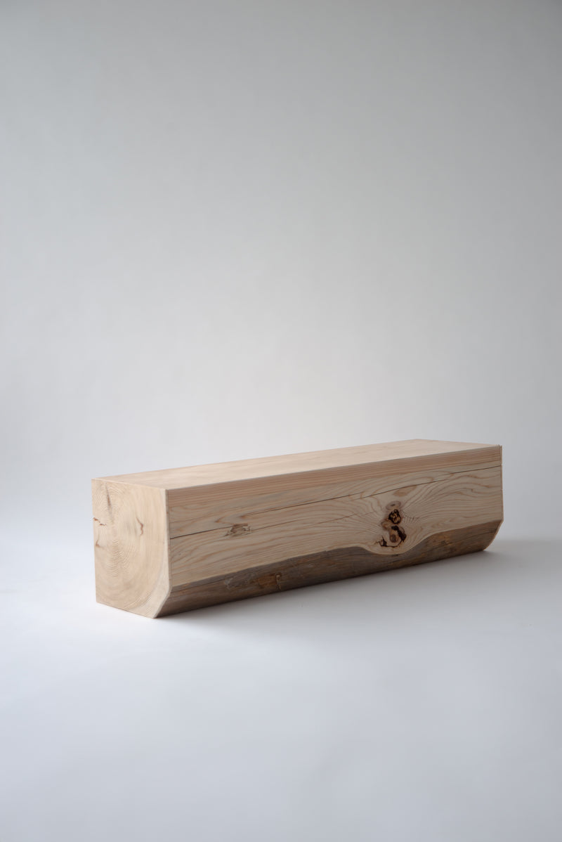 Wood Block Bench