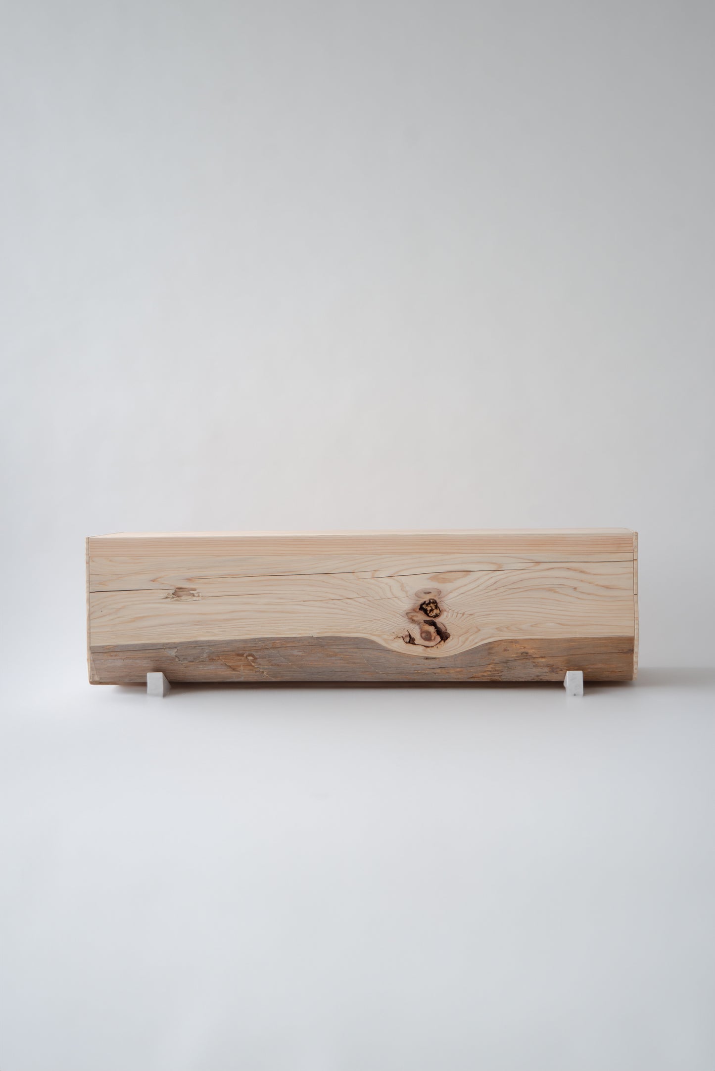 Wood Block Bench